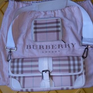 Burberry pink nova check set